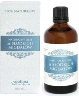 OPTIMA NATURA Olej ze słodkich migdałów Naturalny, 100 ml TOW009687 - Olejki do ciała i włosów - miniaturka - grafika 2