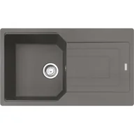 Zlewozmywaki - Franke Urban UBG 611-86 GSC Zlewozmywak granitowy jednokomorowy 86x50 cm kamienny szary 114.0687.288 - miniaturka - grafika 1
