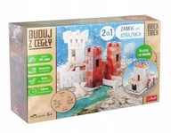 Klocki - BUDUJ Z CEGŁY 2w1 ZAMEK lub STRAŻNICA TREFL - miniaturka - grafika 1