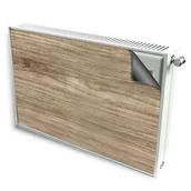 Dekoracje domu - magnes mata magnetyczna kaloryfer dekor jasne drewno - miniaturka - grafika 1