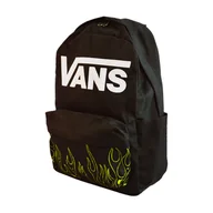 Plecaki - Plecak Szkolny Dziecięcy Vans New Skool Zielony - Vn000628Cbk1 - miniaturka - grafika 1