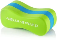Pływanie - Aqua Speed Deska do pływania Ósemka 3 Junior zielona 7308 - miniaturka - grafika 1