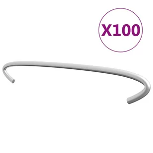 VidaXL Stężenia do gabionów, 100 szt., galwanizowana stal, 20 cm 145620         VidaXL - Akcesoria do ogrodzeń - miniaturka - grafika 1