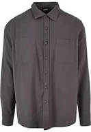 Koszule męskie - Urban Classics Męska koszula flanelowa, Darkshadow/Darkshadow, 5XL - miniaturka - grafika 1