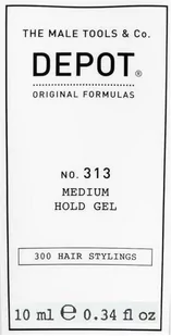 Depot NO. 313 Medium Hold Żel 10ml - Kosmetyki do stylizacji włosów - miniaturka - grafika 1