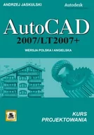 Grafika i DTP - Wydawnictwo Naukowe PWN Andrzej Jaskulski AutoCad 2007/LT2007 + Wersja polska i angielska kurs projektowania - miniaturka - grafika 1