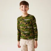 Koszulki dla chłopców - Regatta Dziecięca koszulka Wenbie III Zielony, Cotton, Rozmiar: 164 cm - miniaturka - grafika 1