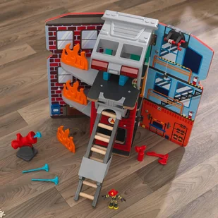 Ugniagesių mašinos rinkinys 2in1 Kidkraft Adventure Bound - Zabawki militarne - miniaturka - grafika 1
