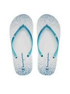 Klapki i japonki damskie - Champion Japonki Sparkling Slide S11688-CHA-WW010 Biały - miniaturka - grafika 1