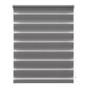 Rolety - Roleta dzień/noc Adele 80 x 140 cm antracyt - miniaturka - grafika 1