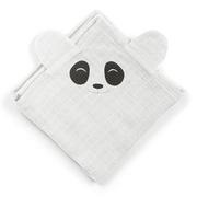 Chusty do noszenia dzieci - Nuuroo - 2 Pieluszki Z Organicznego Muślinu Panda White 70 X 70 Cm - miniaturka - grafika 1
