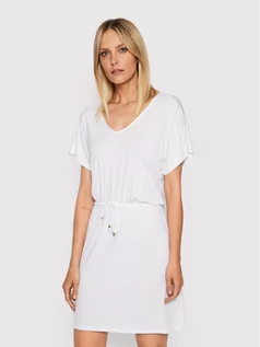 Sukienki - Emporio Armani Sukienka letnia 262720 2R315 00010 Biały Regular Fit - grafika 1