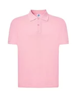 Odzież medyczna - Koszulka polo medyczna męska różowa S - miniaturka - grafika 1