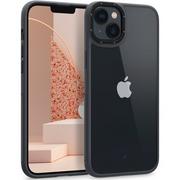 Etui i futerały do telefonów - Etui CASEOLOGY Skyfall do Apple iPhone 14 Max Czarno-przezroczysty - miniaturka - grafika 1