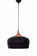 Lampy sufitowe - Lumina Deco Deco NOWOCZESNA SKANDYNAWSKA LAMPA WISZĄCA CZARNA CONSI LDP 7918 (BK) - miniaturka - grafika 1