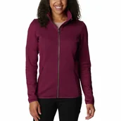 Bluzy damskie - Damska bluza polarowa Columbia Roffe Ridge Full Zip Fleece marionberry - XS - miniaturka - grafika 1