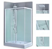 Kabiny prysznicowe - Hydrosan Kabina prysznicowa prostokątna zabudowana 120x80 WSH-307L - miniaturka - grafika 1