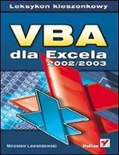Aplikacje biurowe - VBA dla Excela 2002/2003 - miniaturka - grafika 1