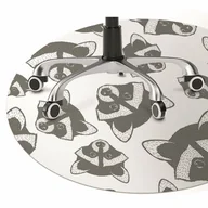 Podnóżki, podpórki, podkładki - Mata na podłogę pod krzesło Szop pracz fi100 cm - miniaturka - grafika 1