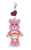 Plecaki - NICI 62801 zawieszka Troskliwe Misie, Miś Wesołe Serce, uroczy pluszowy dodatek, słodki breloczek do kluczy, torebki, plecaka i samochodu, 15 cm, różowy - miniaturka - grafika 1