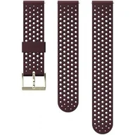 Akcesoria do pulsometrów i zegarków sportowych - Suunto pasek silikonowy athletic 1 bordowo-złoty 20mm SS050216000 - miniaturka - grafika 1