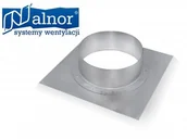 Złącza i kolanka wentylacyjne - Alnor Króciec ocynkowany 125mm KIL-125 - miniaturka - grafika 1