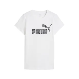 Damska koszulka ESS NATURE 2.0 PUMA White - Koszulki sportowe damskie - miniaturka - grafika 1