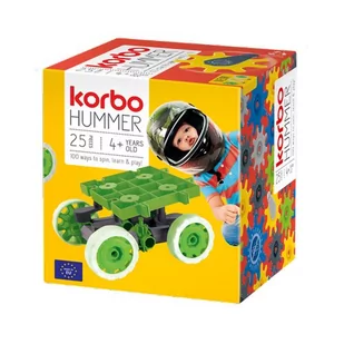 Korbo Hummer klocki 25 el zielone - Klocki - miniaturka - grafika 1