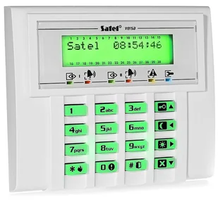 SATEL Manipulator LCD do centrali VERSA-LCD-GR - Akcesoria do alarmów - miniaturka - grafika 2
