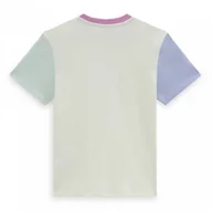 Koszulki sportowe damskie - Damski t-shirt basic Vans Colorblock Boyfriend Fit - multikolor - VANS - miniaturka - grafika 1