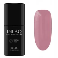 Lakiery hybrydowe - INLAQ Lakier Hybrydowy Dirty Pink 6ml HEMA Free - miniaturka - grafika 1