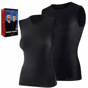 TANK TOP TERMOAKTYWNY Brubeck SL10100 bezrękawnik UNISEX 1 SZTUKA - S - Koszulki męskie - miniaturka - grafika 1