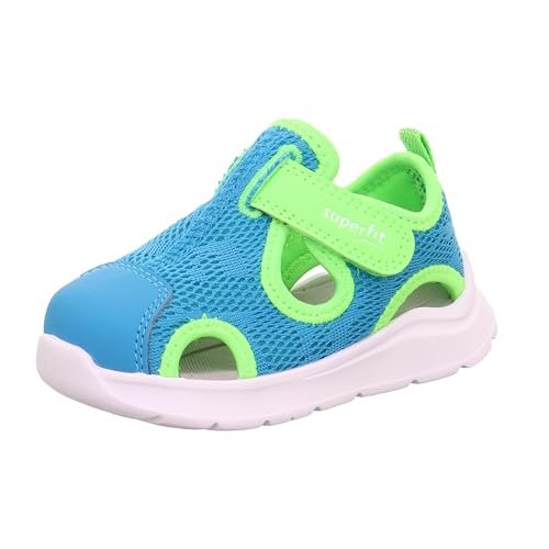 Superfit Chłopięce sandały Wave, Turkusowy, jasnozielony, 8400, 19 EU