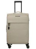 Walizki - Walizka średnia Travelite Barbara Stepp EXP - satin nude - miniaturka - grafika 1