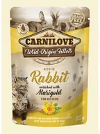 Mokra karma dla kotów - Carnilove Carnilove Kitten Rabbit&Marigold Mokra Karma dla kociąt op 85g - miniaturka - grafika 1