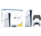 Konsole Playstation - Sony PlayStation 5 Slim D Chassis PS5 1TB z napędem + Pad Subsonic SA5716-1 - miniaturka - grafika 1