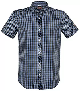 Koszulki męskie - Lonsdale London Karo koszula Brixworth niebieska czerwona w kratkę - wypada o 1 numer mniejsza - m - grafika 1