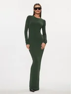 Sukienki - Patrizia Pepe Sukienka wieczorowa 8A1207/J113-G570 Zielony Regular Fit - miniaturka - grafika 1