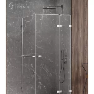 New Trendy EXK-2412 KABINA AVEXA KWADRATOWA L 120x120x200 CZYSTE 6mm ACTIVE SHIELD - Kabiny prysznicowe - miniaturka - grafika 1