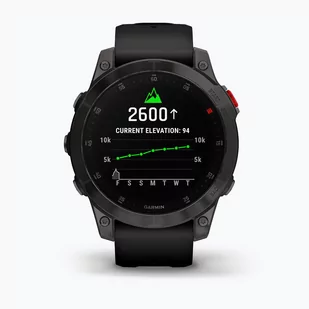 Zegarek Garmin Epix 2 Sapphire HRM Elevate Ox czarny - Monitory aktywności - miniaturka - grafika 1