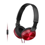 Słuchawki - SONY MDRZX310APR czerwone - miniaturka - grafika 1