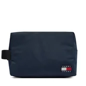 Kosmetyczki, organizery i kuferki - Kosmetyczka Tommy Hilfiger Tjm Ess Daily Nylon Washbag AM0AM12079 Granatowy - miniaturka - grafika 1