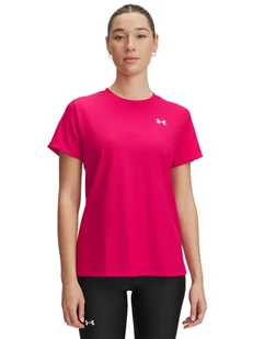 Under Armour Koszulka sportowa w kolorze różowym - Koszulki sportowe damskie - miniaturka - grafika 1