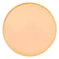 Talerze - Verlo ETER Talerz płaski okrągły 18 cm, łososiowy - miniaturka - grafika 1