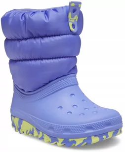 Dziecięce Zimowe Śniegowce Ocieplane Crocs 27-28 - Śniegowce damskie - miniaturka - grafika 1