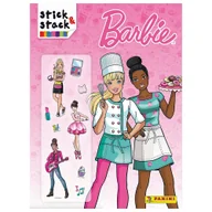 Zabawki kreatywne - Panini Barbie Album z Naklejkami Stick & Stack Naklejki Książeczka - miniaturka - grafika 1