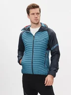 Kurtki męskie - Dynafit Kurtka przejściowa Speed Insulation Hooded Jkt M 71786 Niebieski Regular Fit - miniaturka - grafika 1