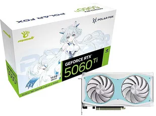 Manli RTX 5060 Ti 16GB Manli Polar Fox OC GDDR7 N772506TIM26491 - Karty graficzne - miniaturka - grafika 1