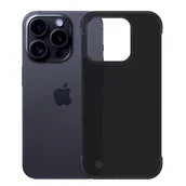 Etui i futerały do telefonów - Etui 3MK Just20g Matt Case do Apple iPhone 15 Pro Max Czarny - miniaturka - grafika 1