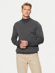Blend Golf 20717261 Czarny Regular Fit - Swetry męskie - miniaturka - grafika 1